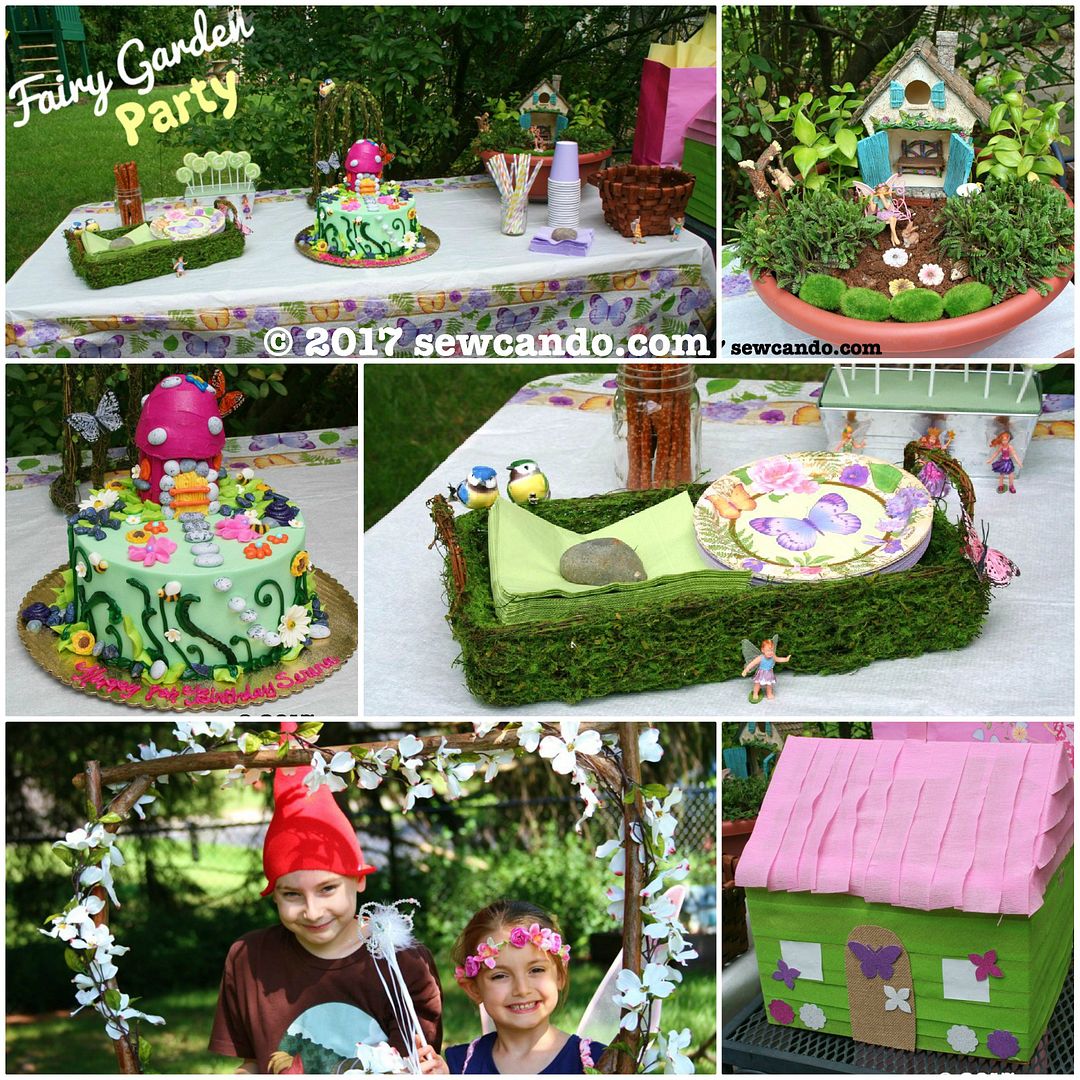 Sew Can Do DIY Flower Garden Birthday Party